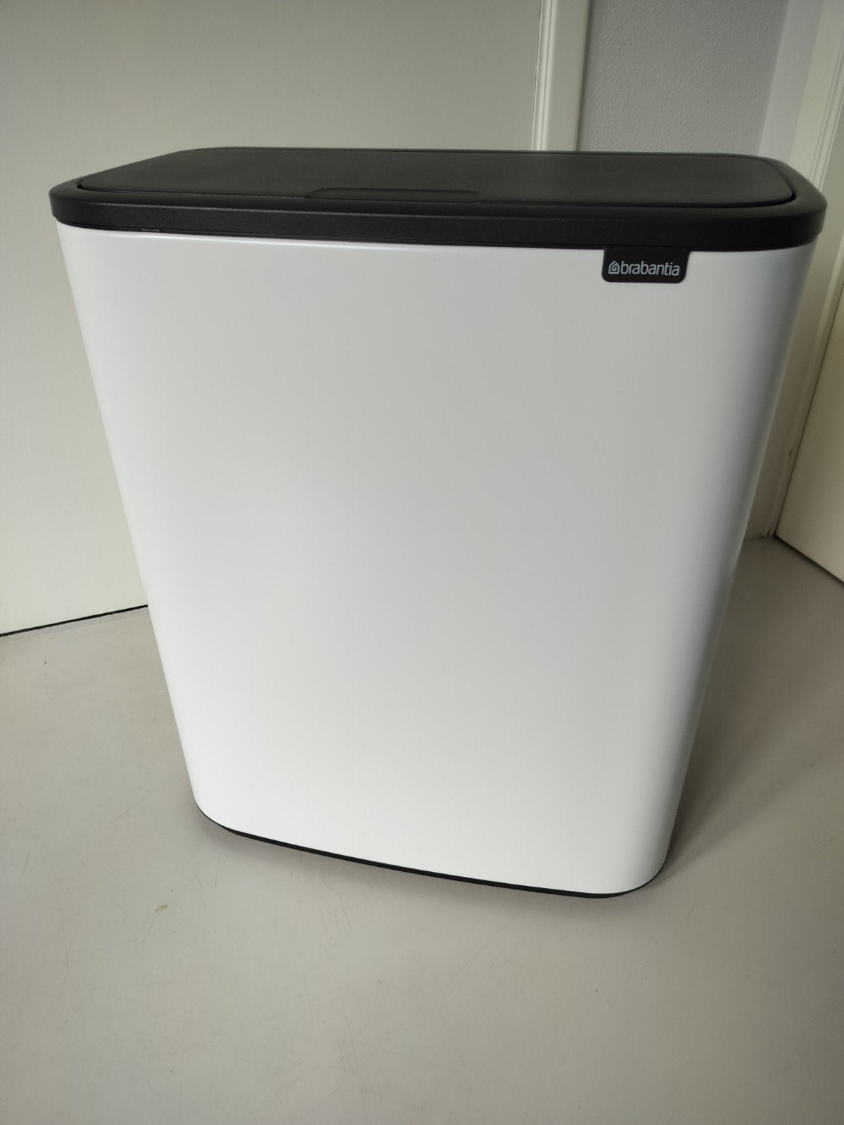 Brabantia Touch wit 2x30liter  nieuw!, 50 tot 75 cm, Nieuw, 40 liter of meer, Ophalen of Verzenden