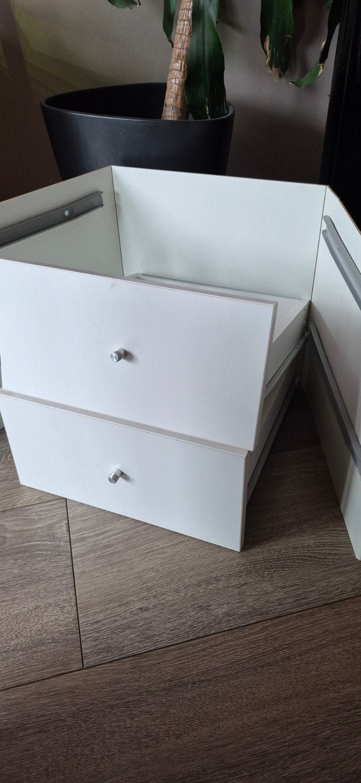Kallax kast ikea inzet 2 laatjes, Huis en Inrichting, Kasten | Ladekasten, Minder dan 50 cm, 1 of 2 laden, Ophalen of Verzenden