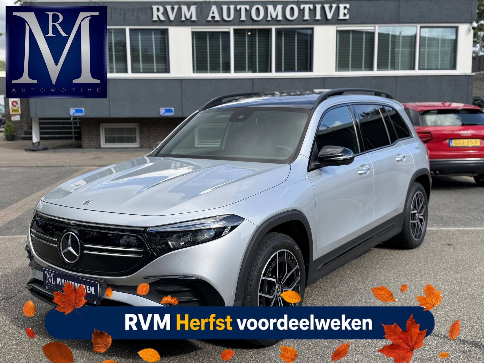 Mercedes-Benz EQB 300 4MATIC AMG Line 7p. 67 kWh VAN: 44.900, Auto's, Automaat, 228 pk, Gebruikt, 67 kWh