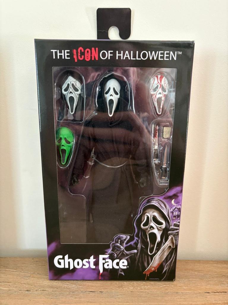 Scream Retro Action Figure Ghostface (Updated) 20 cm, Verzamelen, Film en Tv, Niet bekend, Actiefiguur of Pop, Nieuw, Ophalen of Verzenden