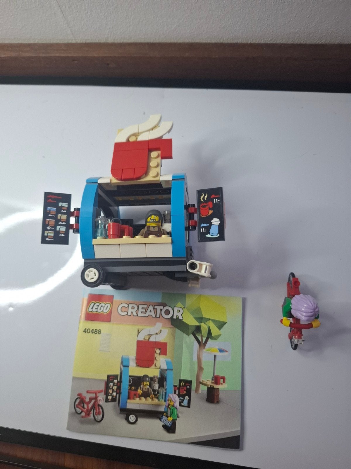 LEGO Creator 40488 Koffiekar - 90% compleet, Gebruikt, Lego, Ophalen of Verzenden, Creator