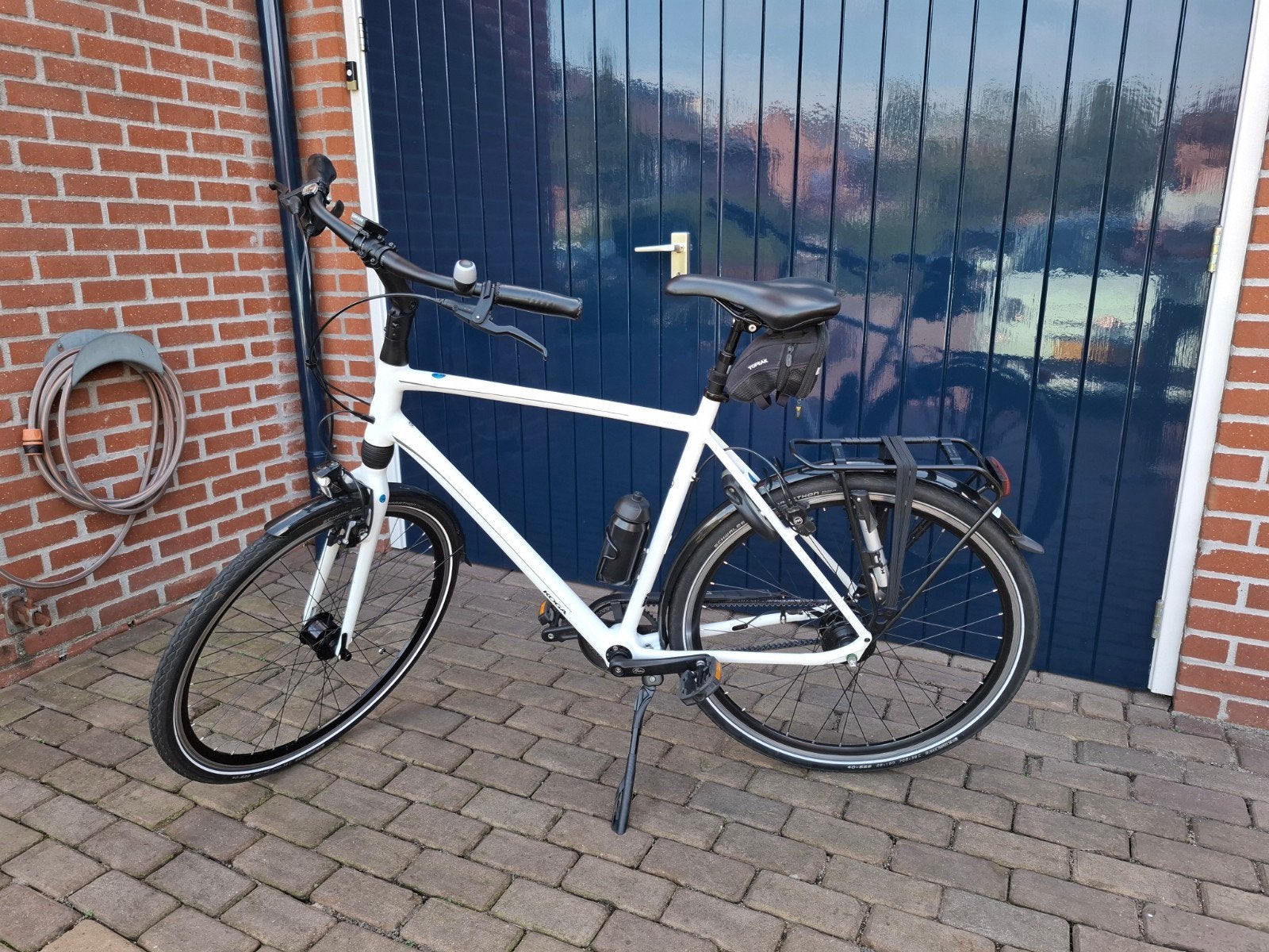 Nette Koga Venya 6.0 Herenfiets wit, Gebruikt, Velgrem, Versnellingen, 57 tot 61 cm