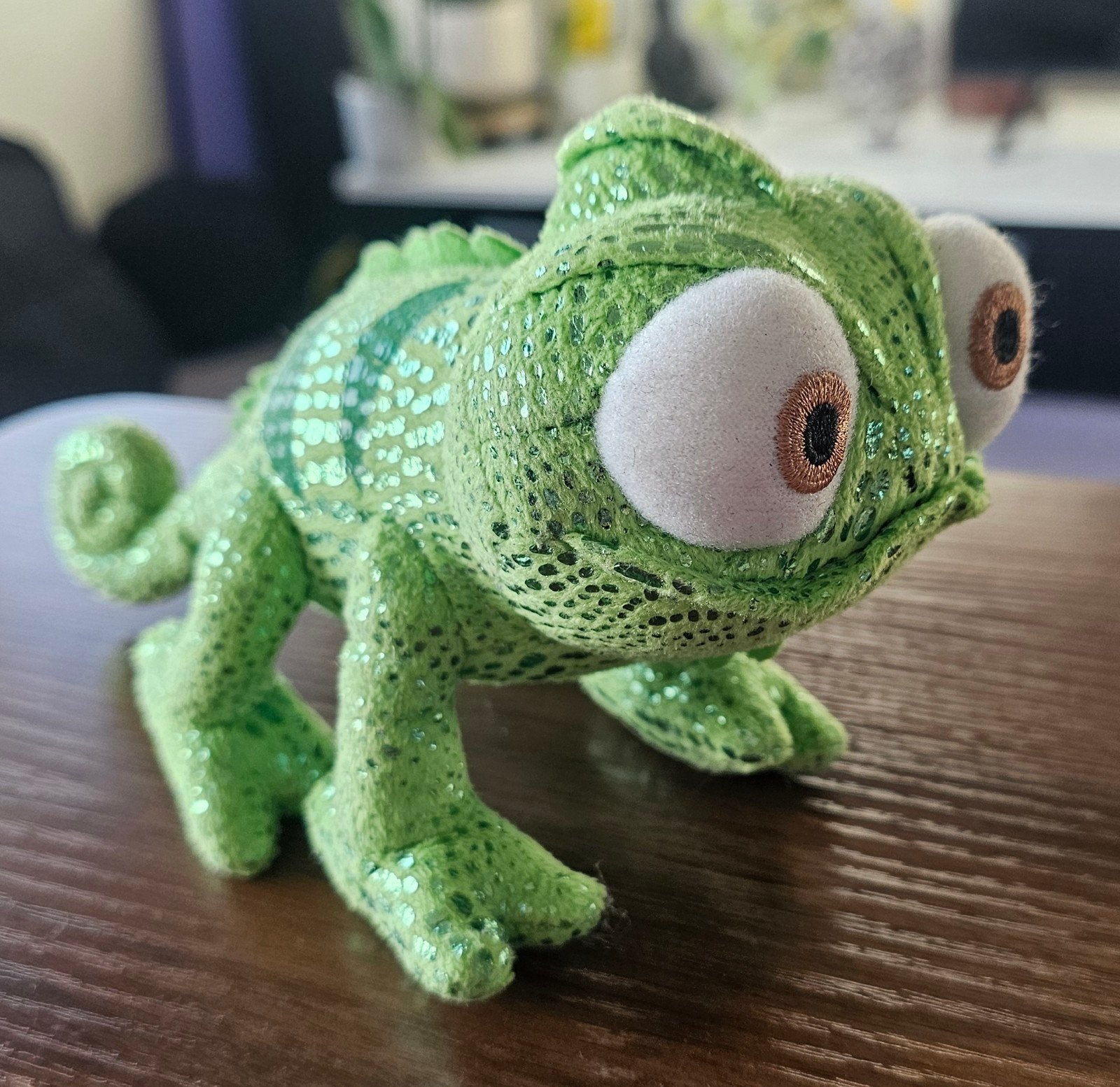 Pascal Kameleon Knuffel - Disney Rapunzel, Disney, Overige typen, Ophalen of Verzenden, Zo goed als nieuw