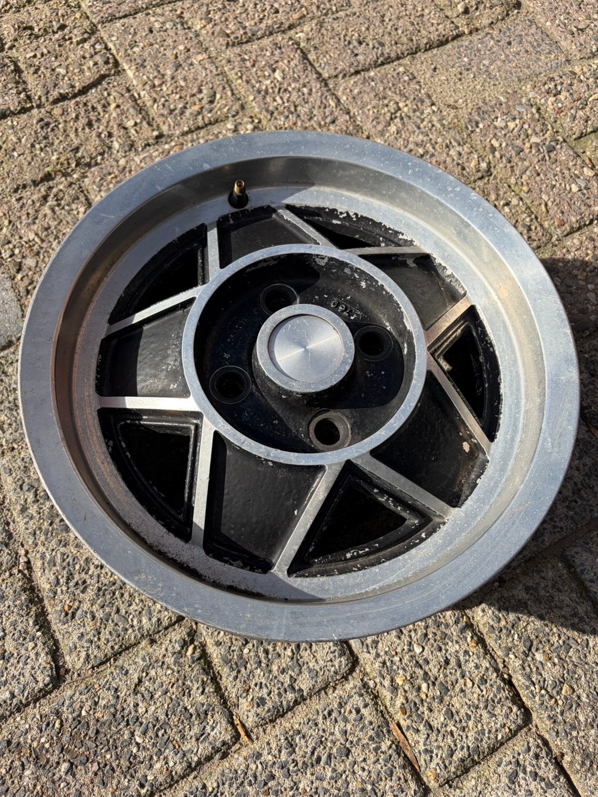 Velgen (4) Triumph Stag 14 inch, Auto-onderdelen, Ophalen, 14 inch, Zomerbanden, Velg(en)