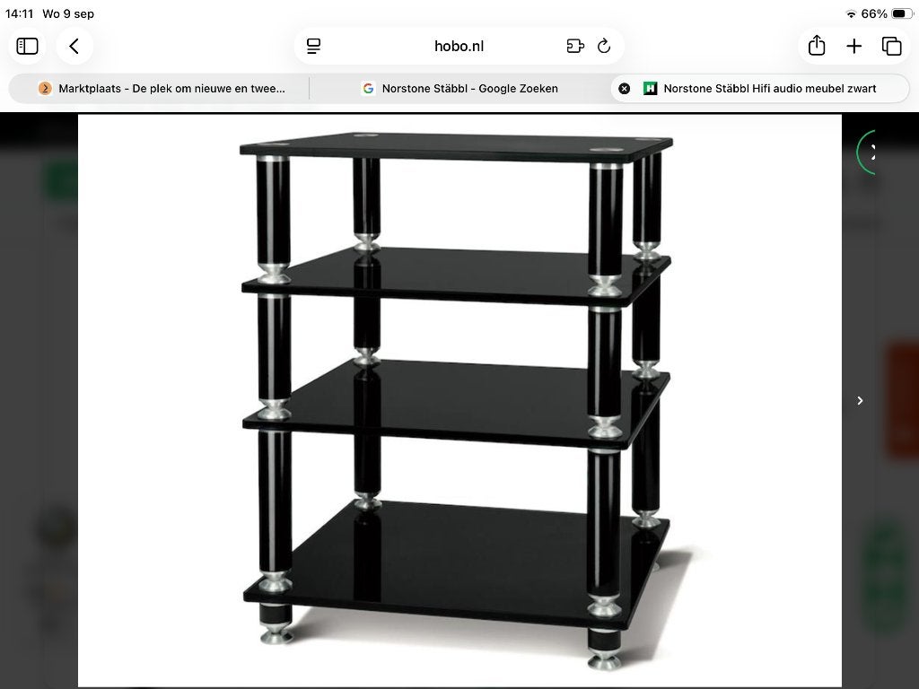 Gezocht: audio hifi rack meubel, Huis en Inrichting, Kasten | Televisiemeubels, Ophalen, 50 tot 100 cm, Zo goed als nieuw, Minder dan 100 cm
