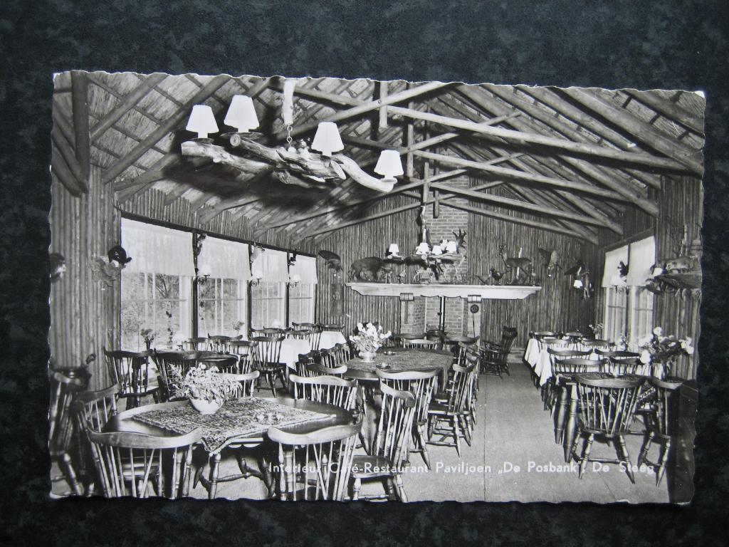 DE STEEG Paviljoen de Posbank B Interieur, Ophalen of Verzenden, 1960 tot 1980, Gelderland