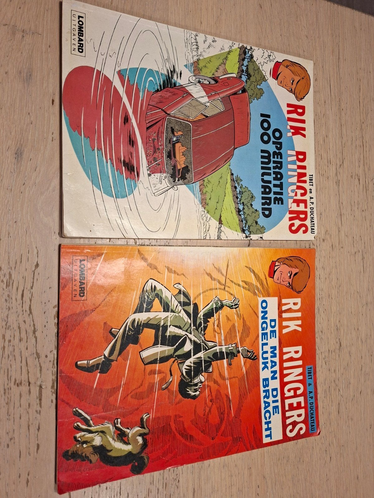 Rik Ringers stripboeken - 2 stuks, Ophalen of Verzenden