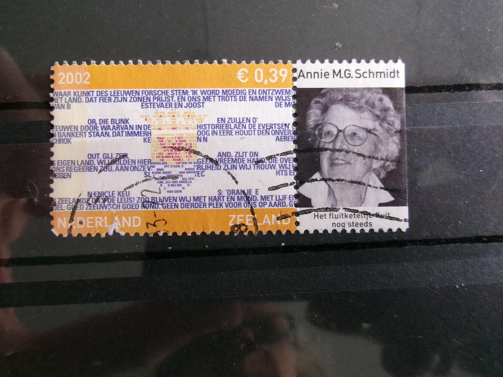 2002 - zeeland - annie mg schmidt (844c), Verzenden, Gestempeld