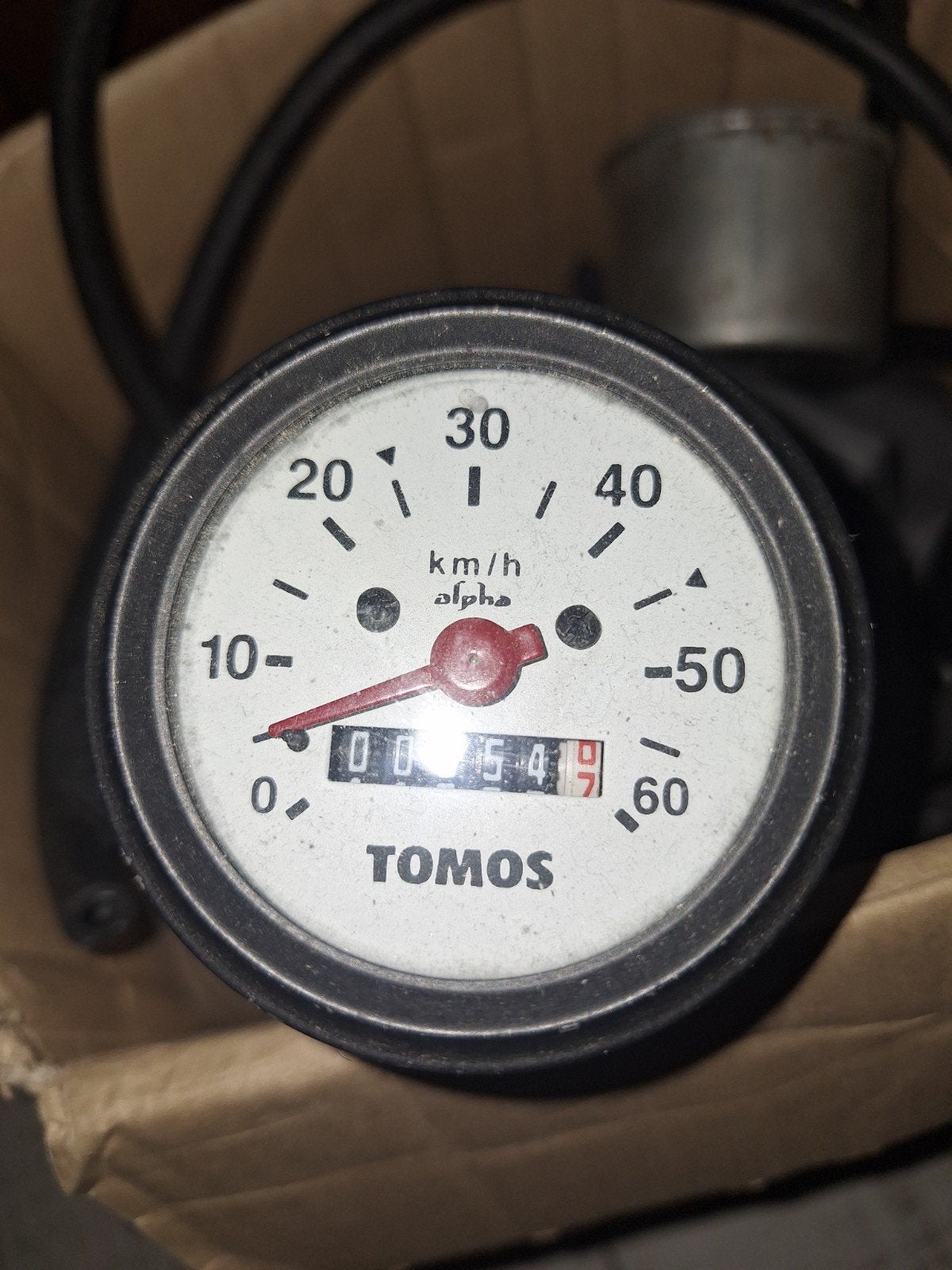 Tomos bromfiets kilometer teller, Fietsen en Brommers, Ophalen, Gebruikt, Overige typen