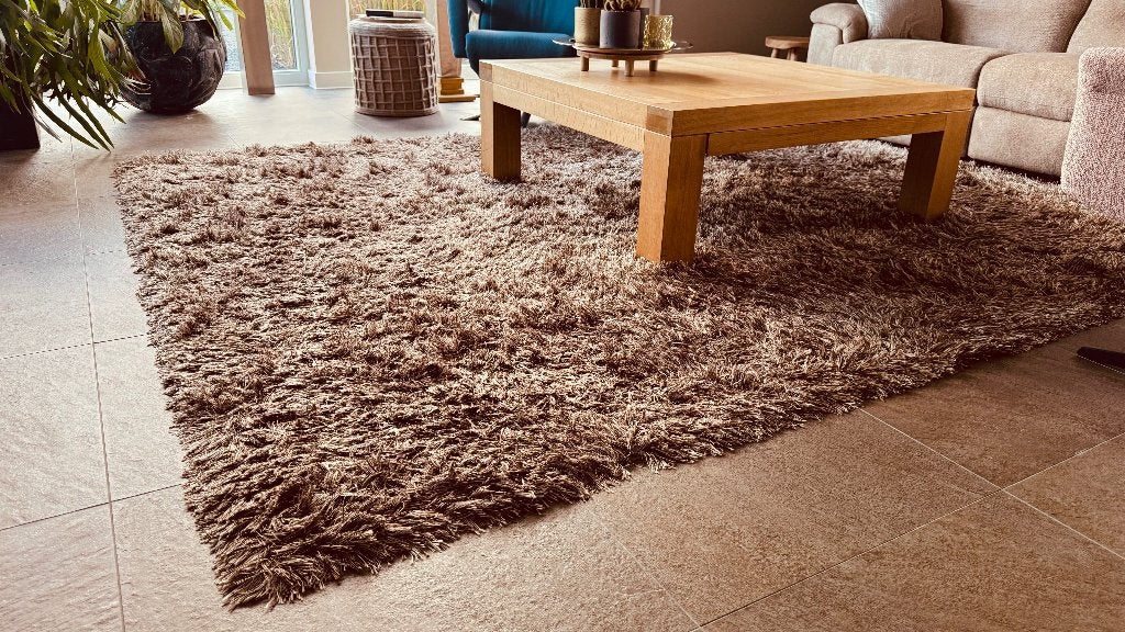 Vloerkleed, Ophalen, 200 cm of meer, 200 cm of meer, Beige