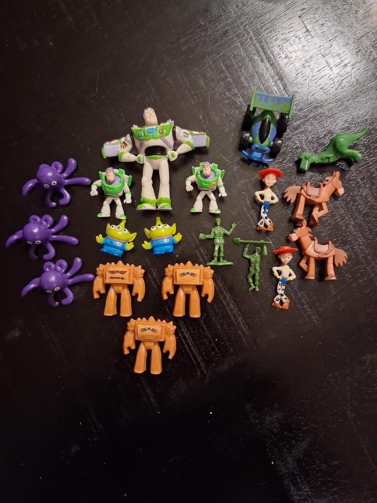 Grote Toy Story speelgoedset met Buzz Lightyear en meer, Ophalen of Verzenden, Gebruikt