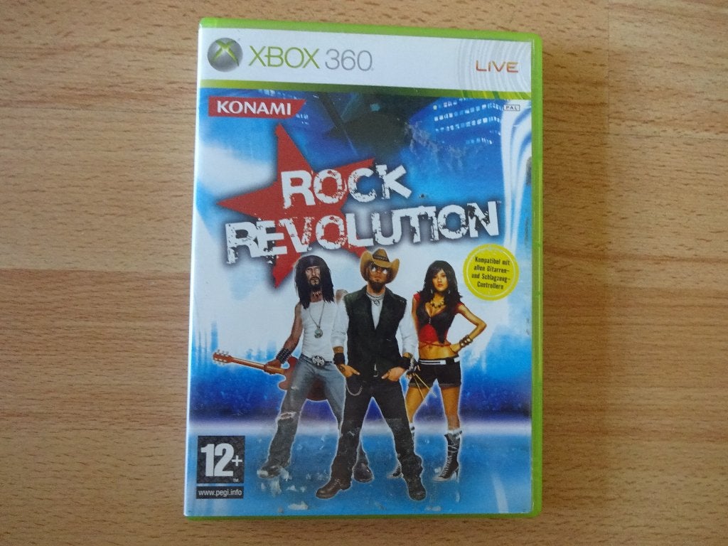 Xbox 360 Rock Revolution , Xbox360 Game, Muziek, Gebruikt, 2 spelers, Ophalen of Verzenden