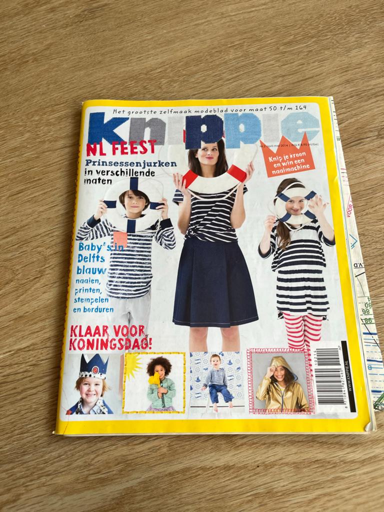 Knipmode Knippie 3 2014 - Kinderkleding patronen, Overige typen, Kind, Knippie, Ophalen of Verzenden