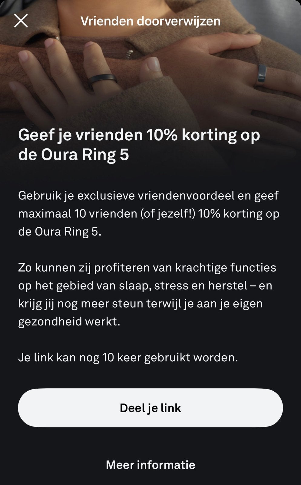 10% Kortingscode Oura Ring, Eén persoon, Kortingsbon