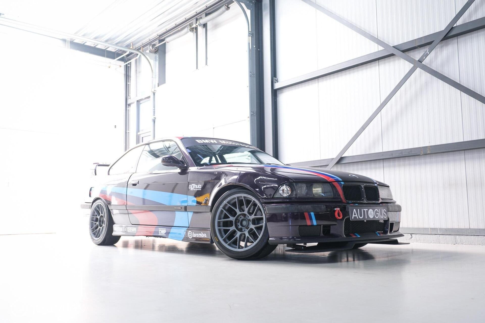 BMW 3-serie Coupé 325i Tracktool | circuitauto | Trackday |, Euro 2, Gebruikt, Zwart, 4 stoelen