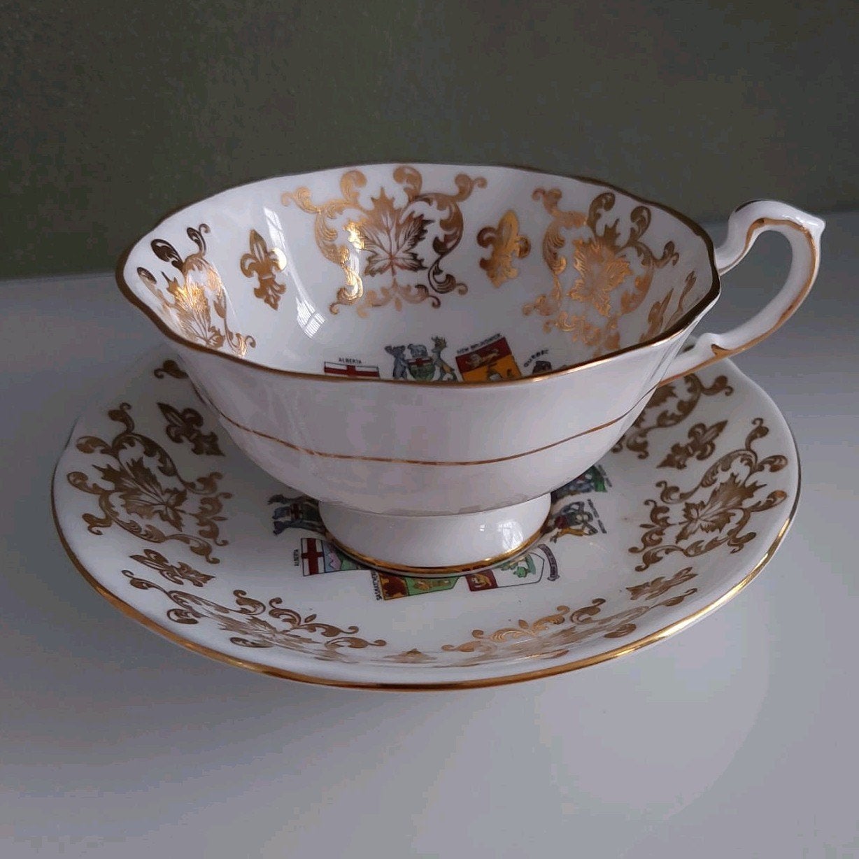 Vintage Paragon England kopje en schoteltje (ca. 2002-2010)., Ophalen of Verzenden