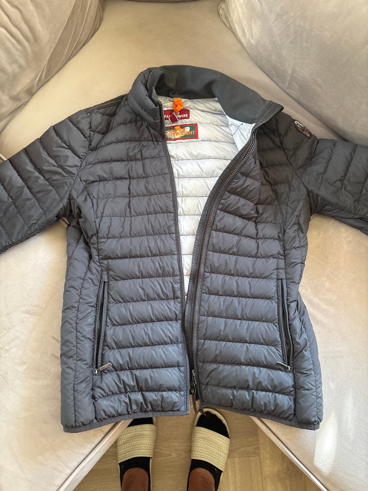 Parajumpers donsjack - Maat L - zwart, Ophalen of Verzenden, Zo goed als nieuw, Maat 42/44 (L), Zwart