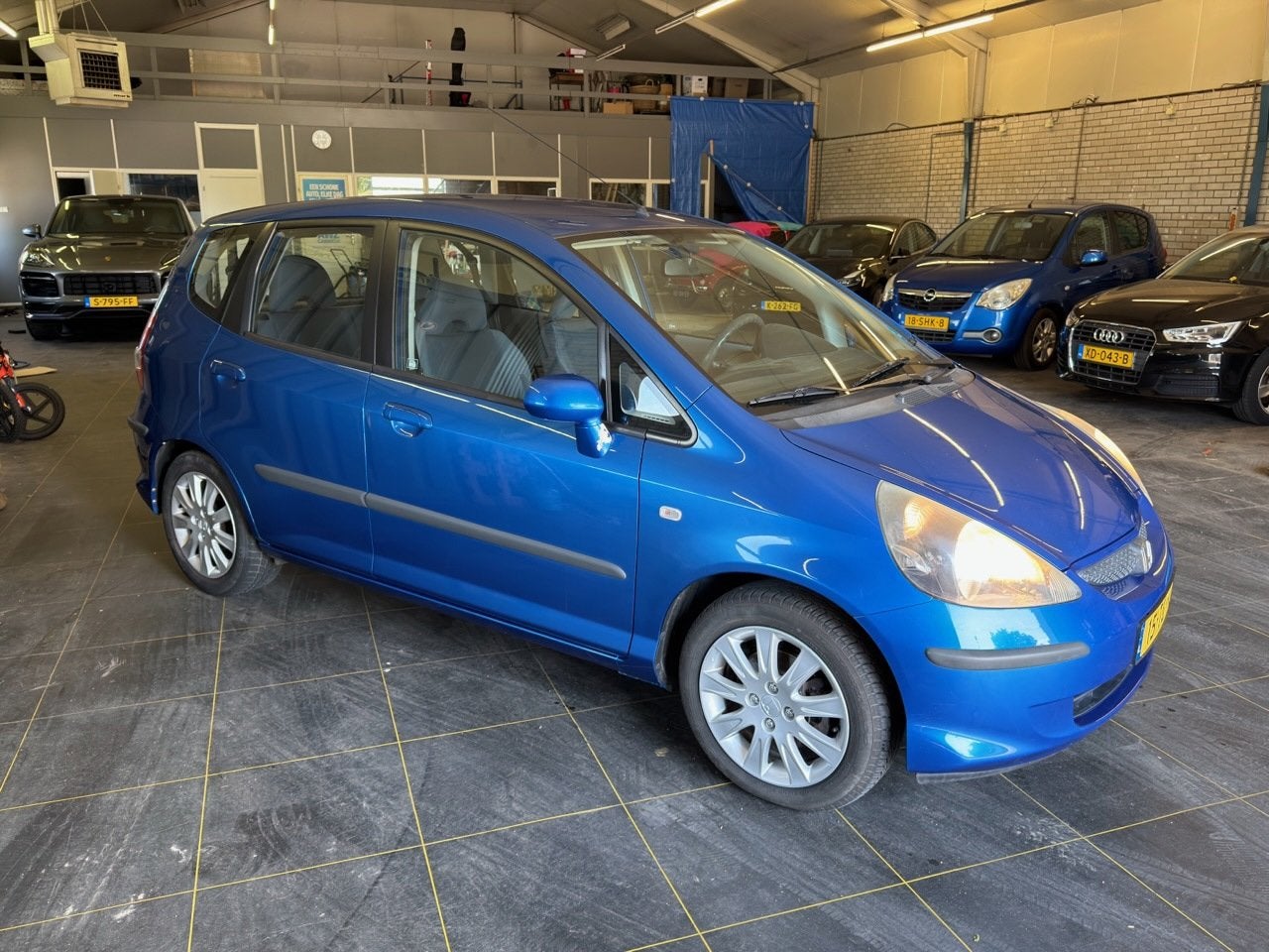 Honda Jazz 1.2 Cool|AIRCO|ELECTRISCHE RAMEN|NAP|NL-AUTO|APK, Auto's, Honda, Voorwielaandrijving, 4 cilinders, Blauw, Origineel Nederlands