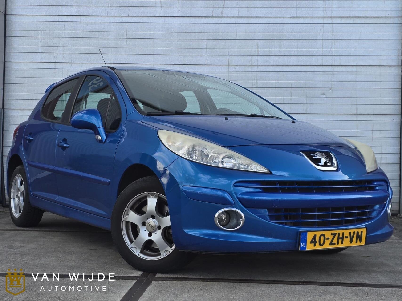 PEUGEOT 207 1.4 VTI|AIRCO|CRUISE|LMV 15''|ORIGINEEL NL, Voorwielaandrijving, Stof, Gebruikt, Zwart