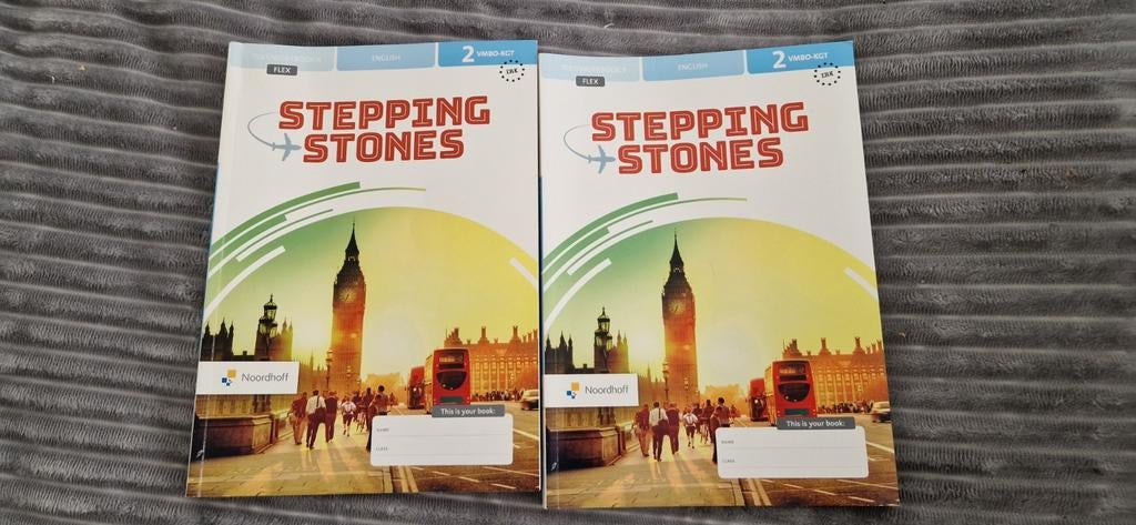 Stepping Stones Engels Vmbo-kgt 2 Werkboek Noordhoff, VWO, Engels, Noordhoff, Ophalen of Verzenden