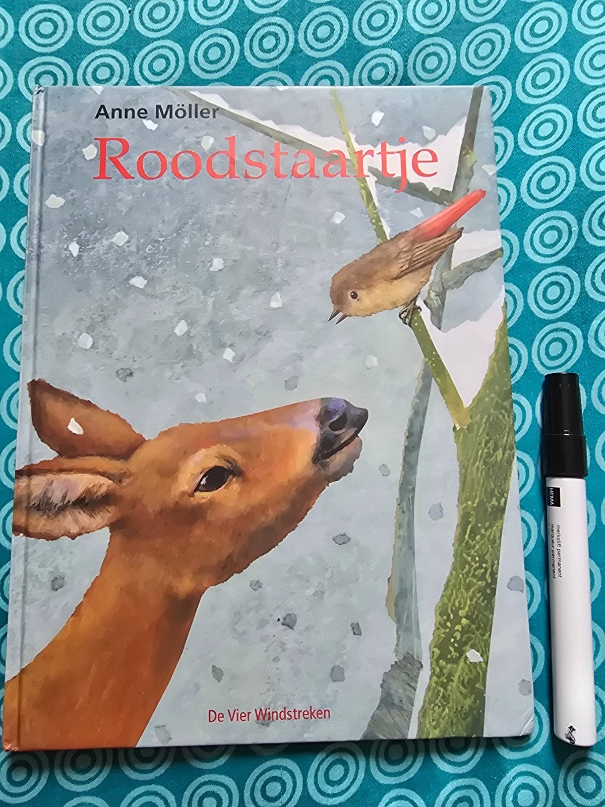Roodstaartje - Prentenboek over de winter, Ophalen of Verzenden, Gelezen, Anne Möller, Prentenboek