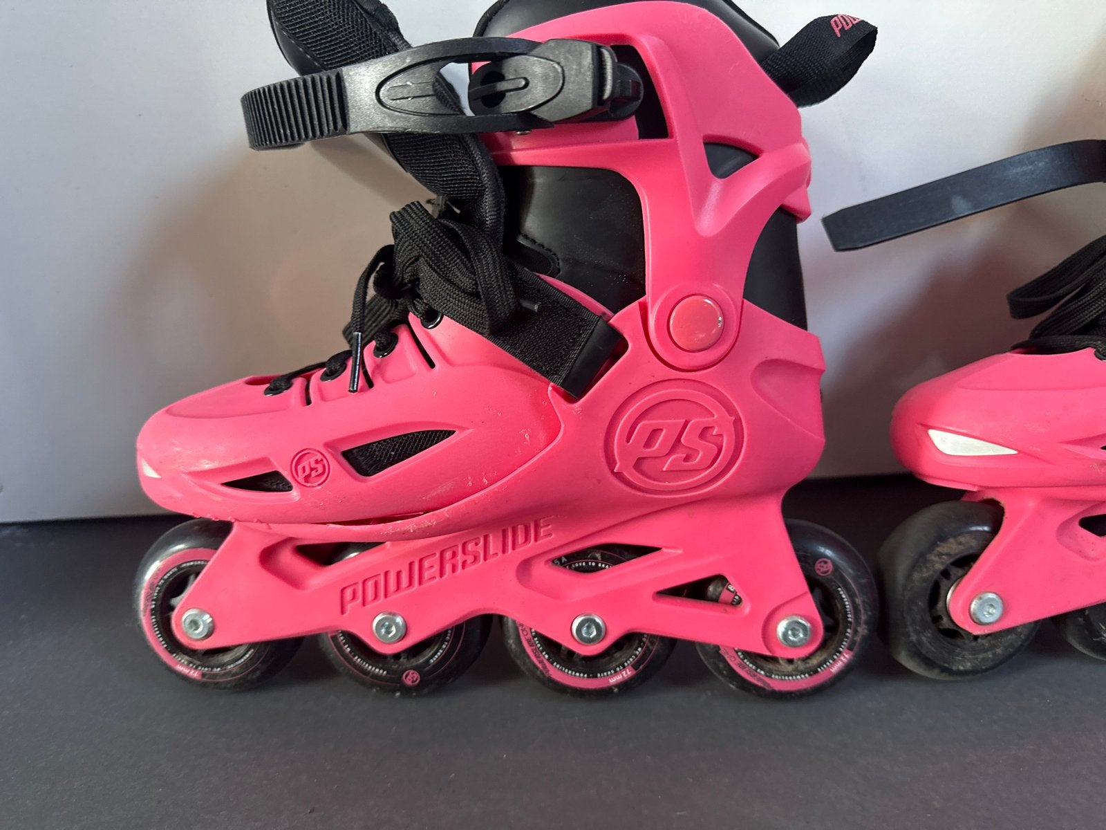 Powerslide Inline Skates Roze - Verstelbaar Maat 33-36, Sport en Fitness, Skeelers, Ophalen, Kinderen, Inline skates 4 wielen