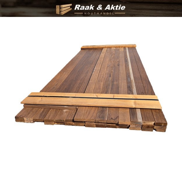 Hardhouten planken / latten - geschaafd 20x67 mm - nr: HP26, Tuin en Terras, Ophalen, Planken, Nieuw, Hardhout