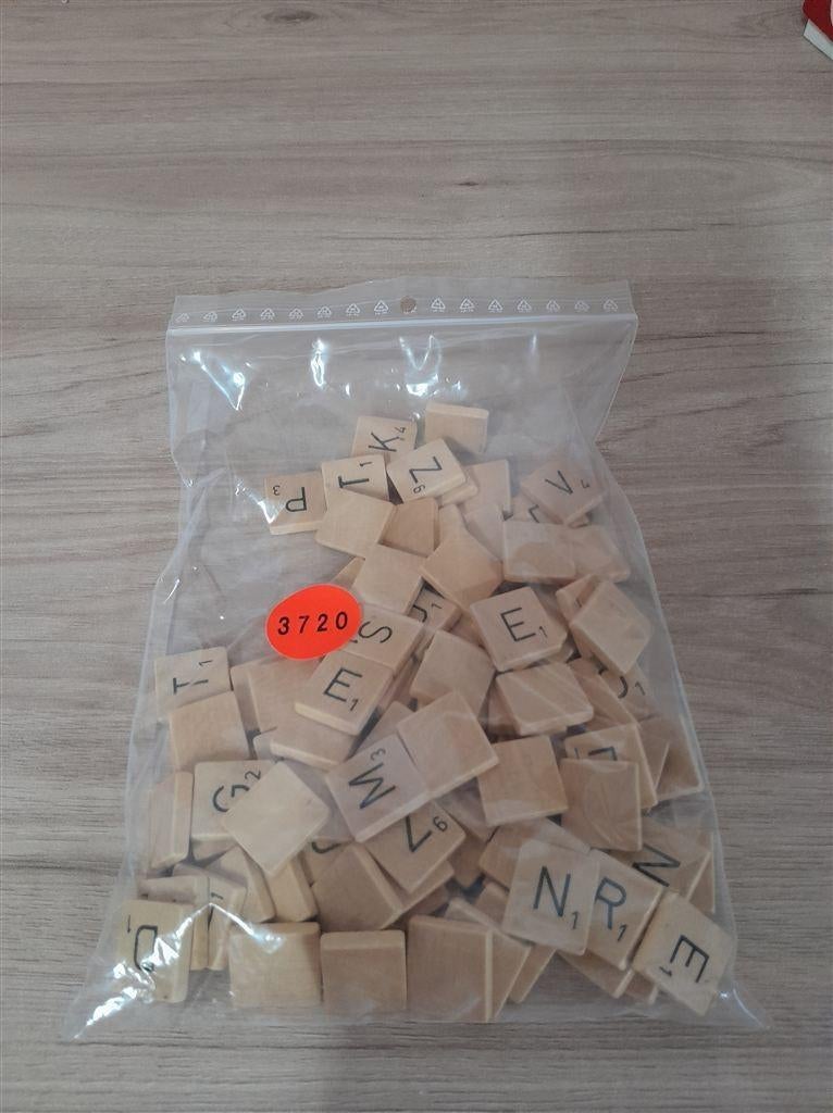 Scrabble houten letters mix - s3720, Verzenden, Zo goed als nieuw