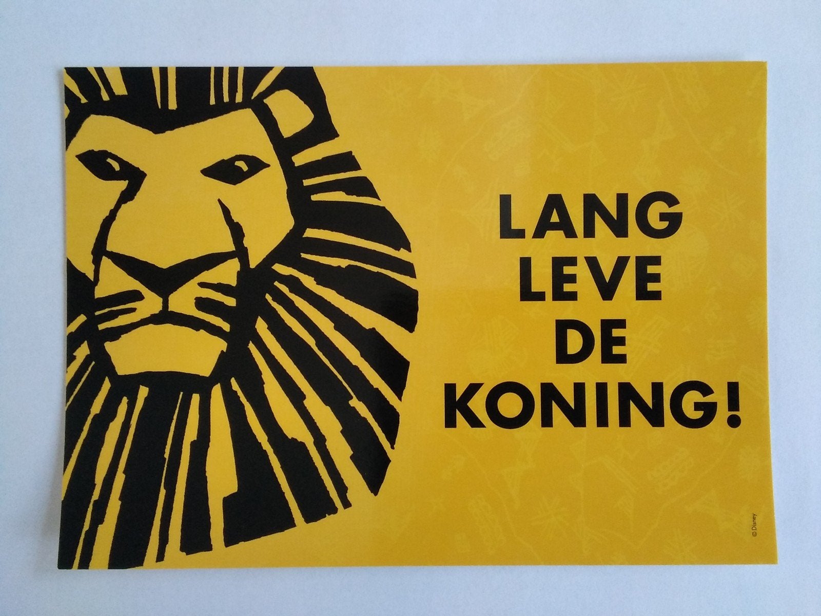 Ansichtkaart Disney The lion king, Verzenden, Voor 1920