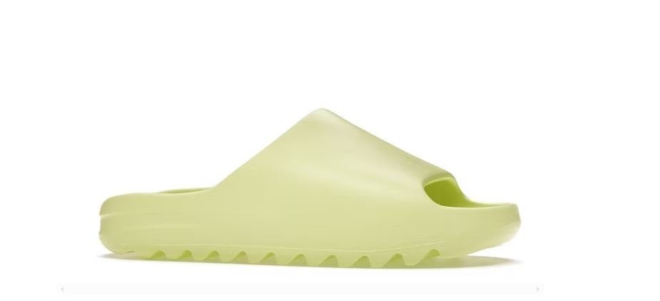 Adidas Yeezy Slide Glow Green Maat 40,5 43, Ophalen, Nieuw, Groen, Sneakers of Gympen