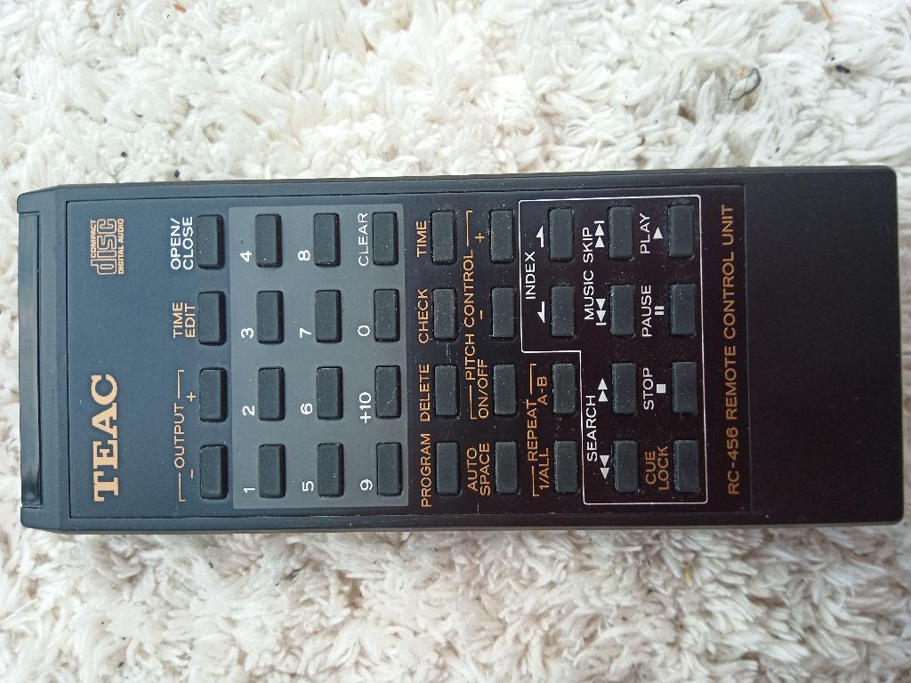 TEAC RC-456 Originele Afstandsbediening, Audio, Tv en Foto, Ophalen of Verzenden, Zo goed als nieuw, Origineel
