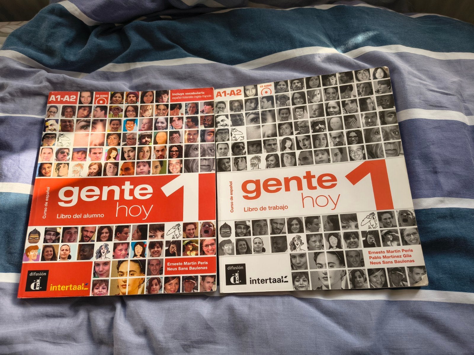 Gente Hoy 1 A1-A2 Spaans leerboek en werkboek met CD, Boeken, Ophalen of Verzenden, Gelezen, Ernesto Martín Peris, Pablo Martínez Gila, Neus Sans Baulenas