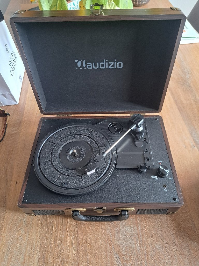 Koffer platenspeler, Nieuw, USB-aansluiting, Platenspeler, Ophalen