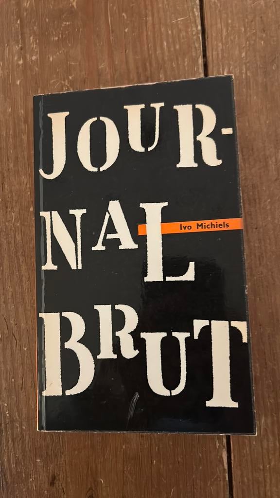 Ivo Michiels Journal Brut, Ophalen of Verzenden, Zo goed als nieuw