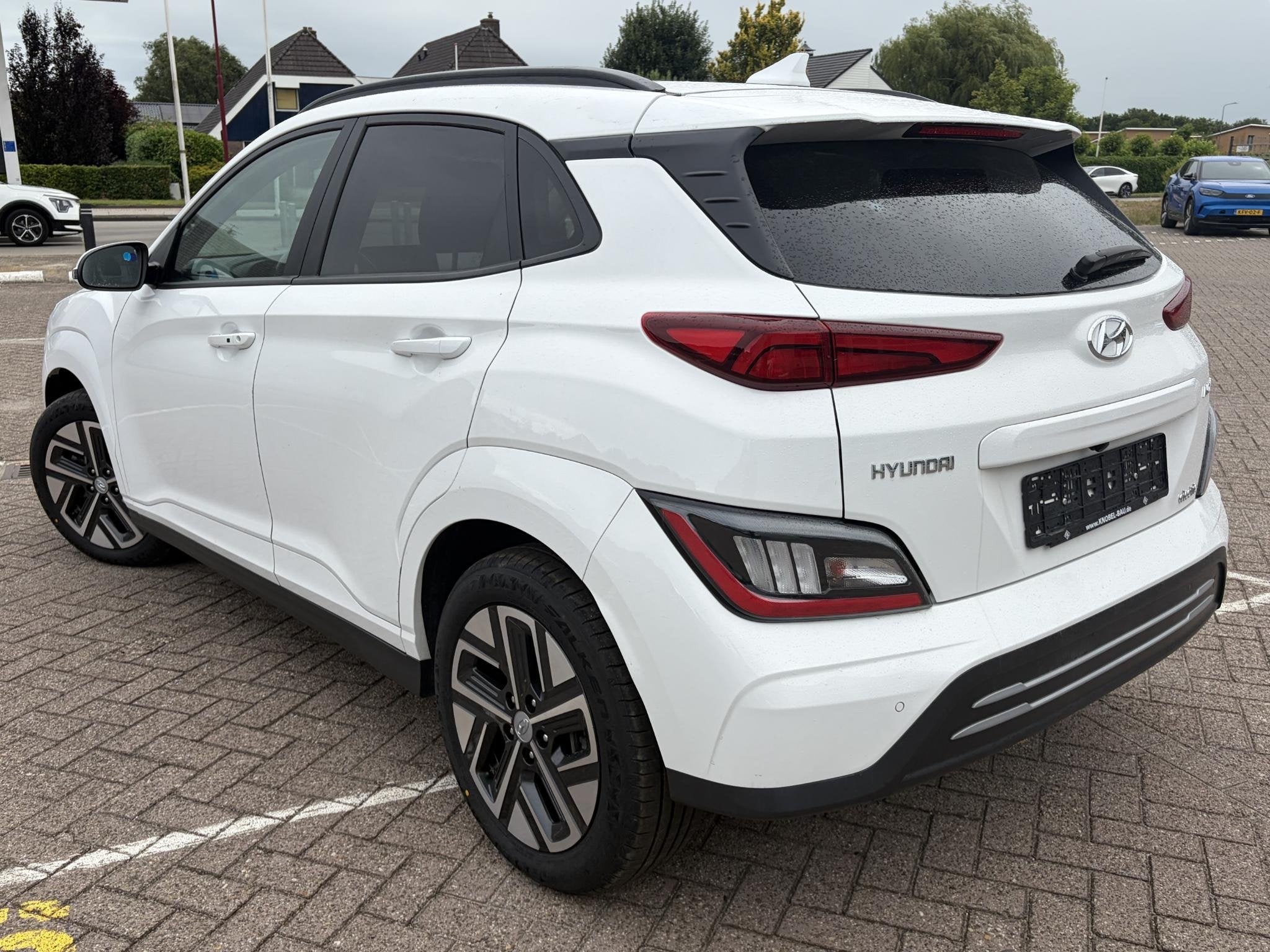 Hyundai Kona EV Business 64 kWh, Auto's, Gebruikt, Wit, 204 pk, 410 min