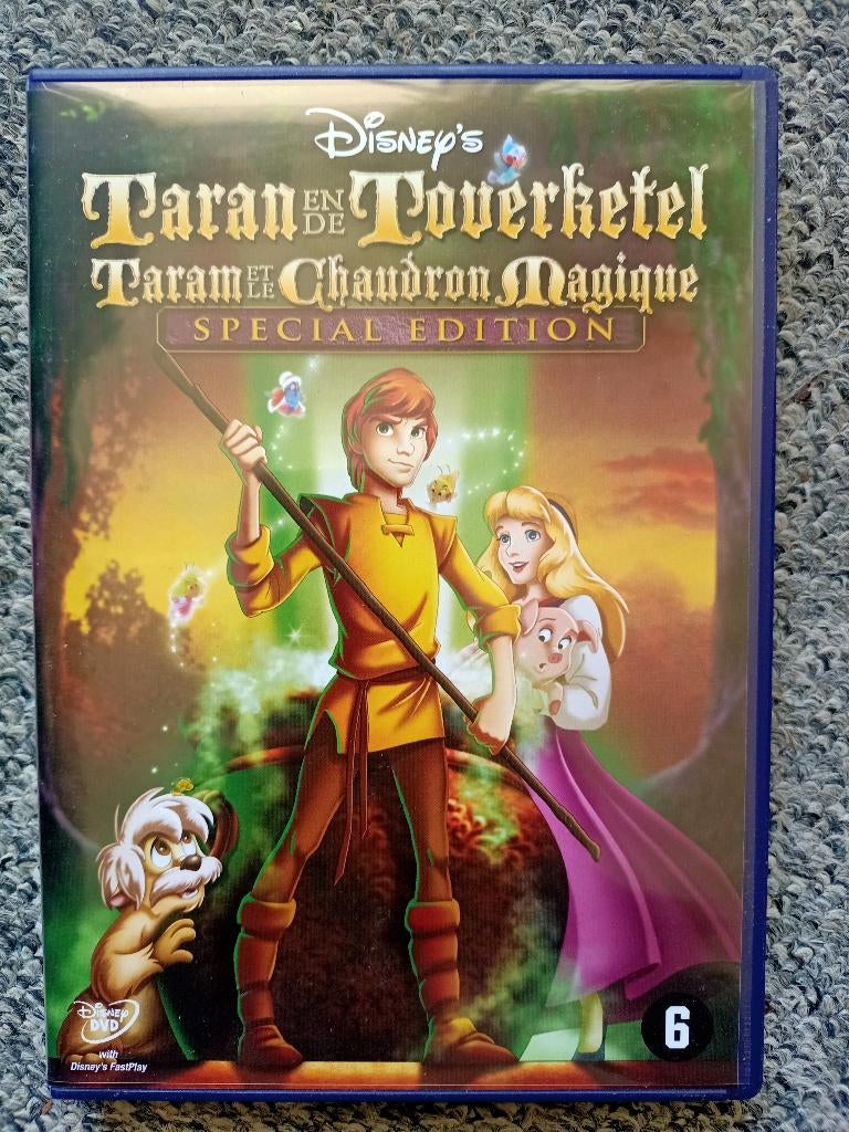 Disney's Taran en de Toverketel - Special Edition -nummer 28, Cd's en Dvd's, Dvd's | Tekenfilms en Animatie, Vanaf 6 jaar, Ophalen of Verzenden