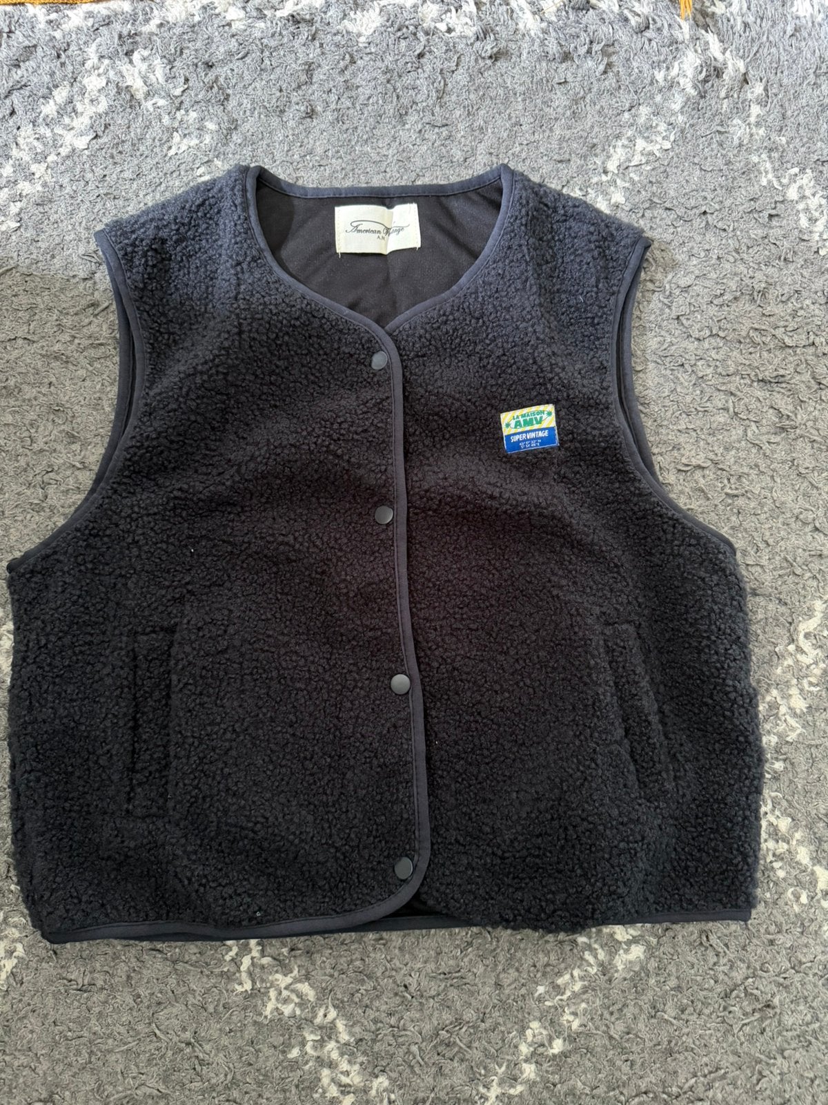 Zwart Fleece Gilet Teddy – Maat XS/S – bodywarmer, Ophalen of Verzenden, Nieuw, Maat 34 (XS) of kleiner, Zwart