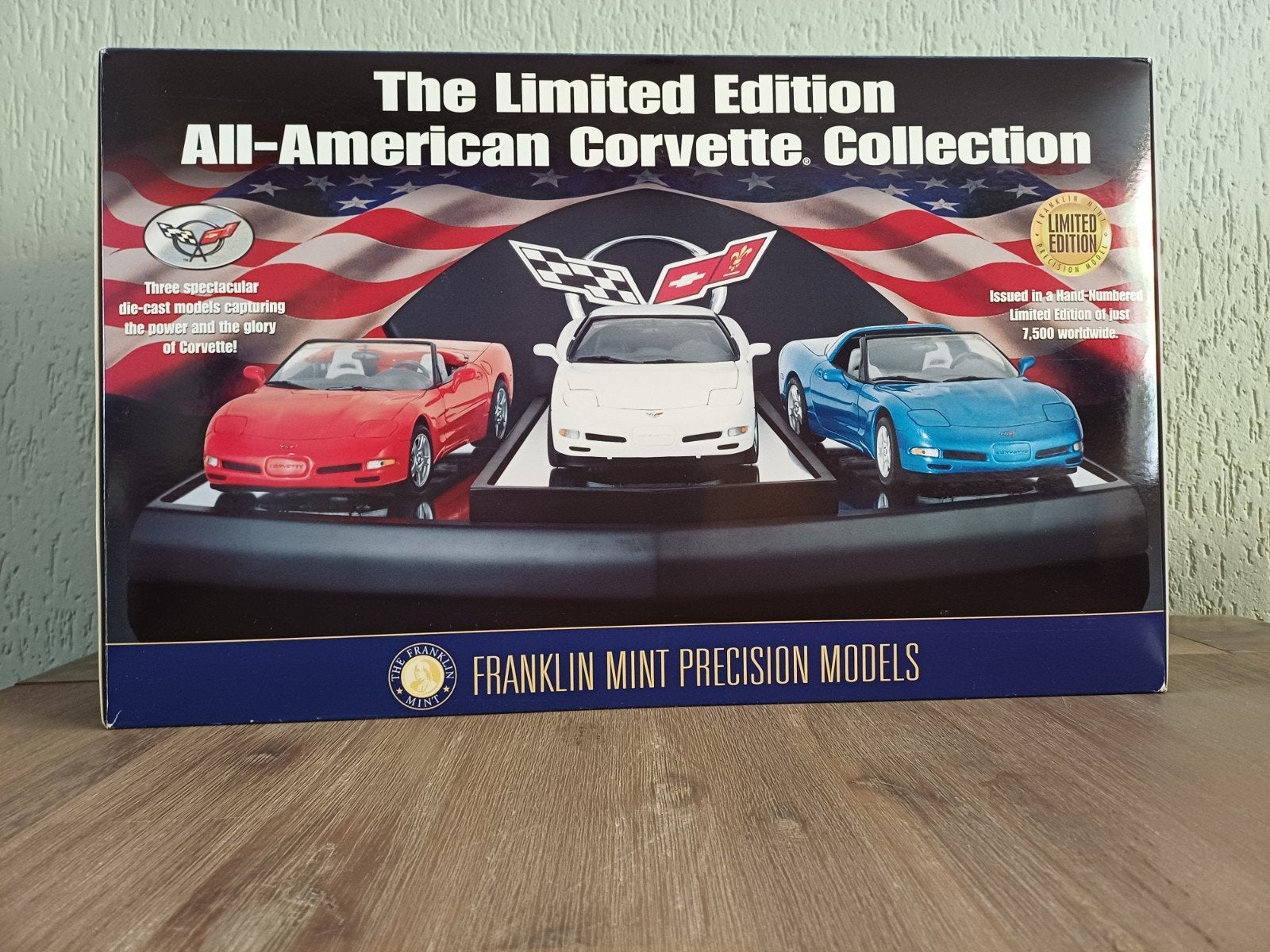 all American Corvette collection  1:24 Franklin Mint, Ophalen of Verzenden, Nieuw, Auto, Overige merken