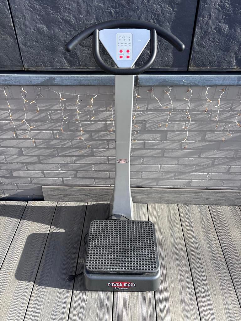 Power Maxx Vibrations Trilplaat - Zo goed als nieuw, Sport en Fitness, Trilplaat, Armen, Ophalen of Verzenden, Zo goed als nieuw