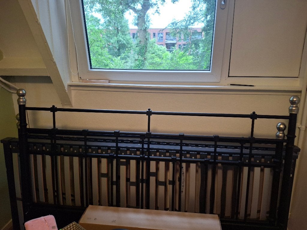 2 persoonsbed, Ophalen, Gebruikt, Tweepersoons, 160 cm