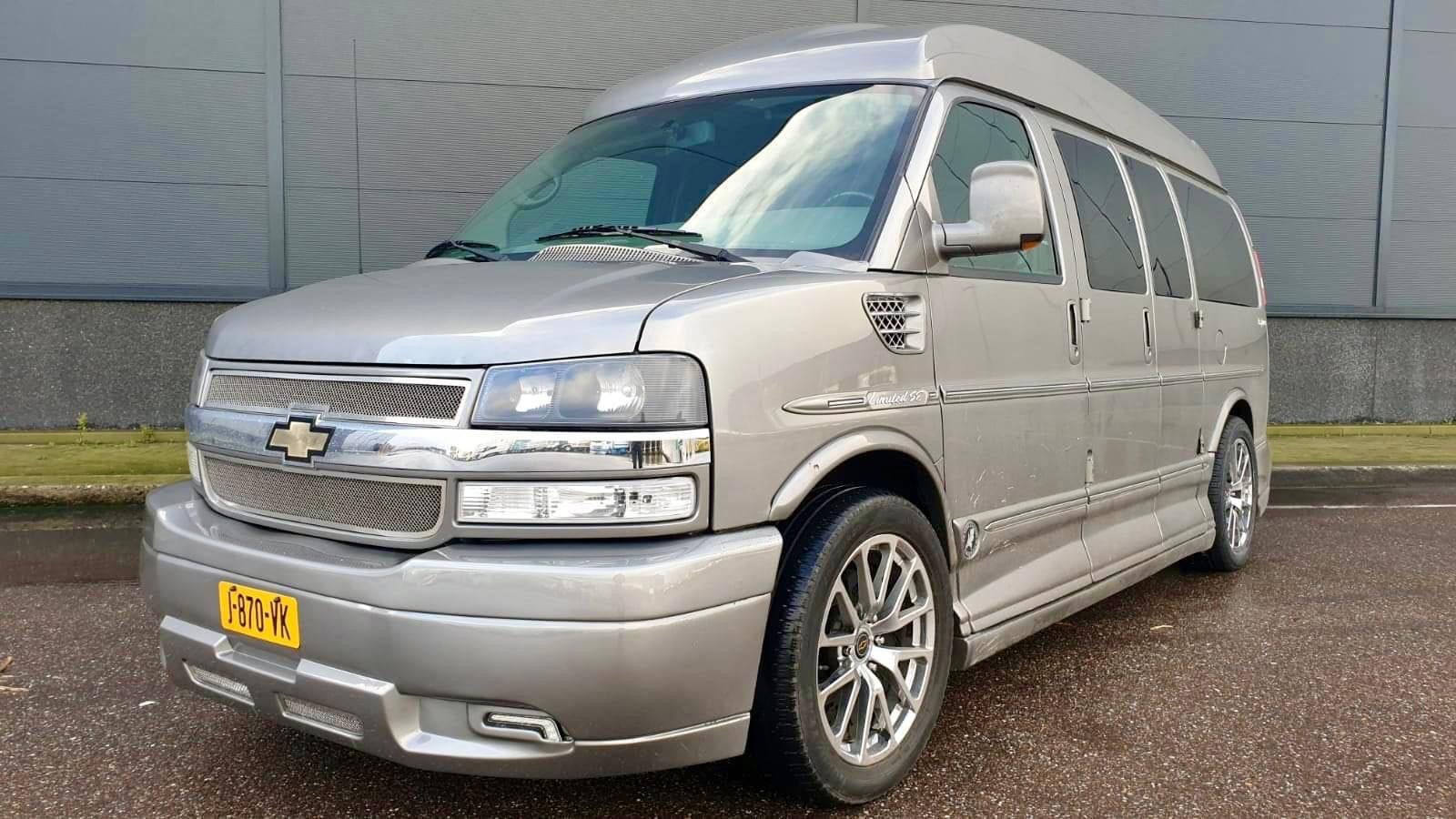 Chevrolet Express 1500 Limited SE Conversion 5.3 V8 314 hp, Auto's, Automaat, Euro 5, Achterwielaandrijving, 7 stoelen