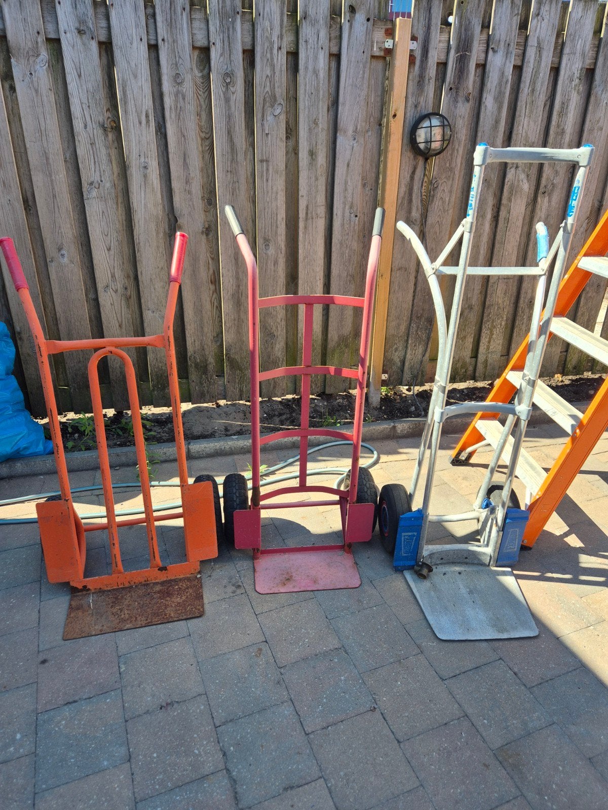 Diverse steekwagens te koop, Ophalen of Verzenden, Gebruikt, Steekwagen