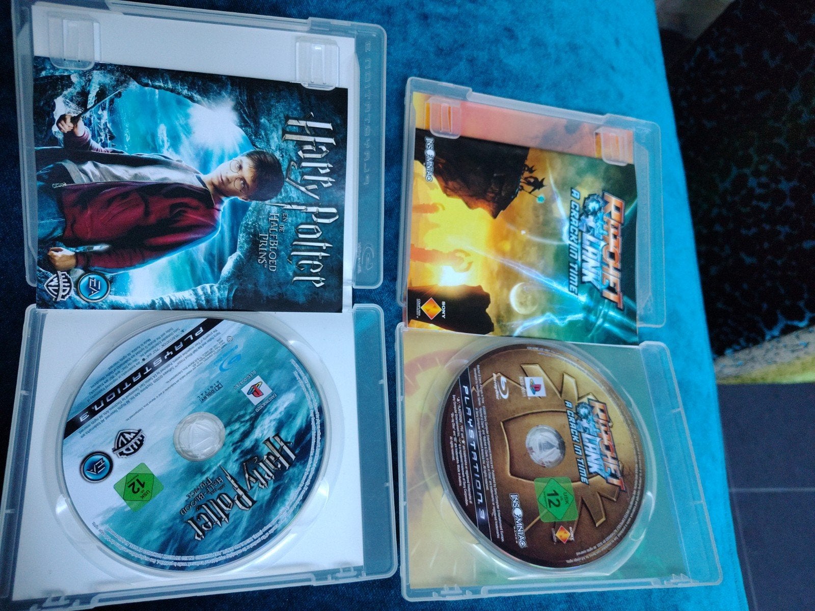 PS3 Games Partij - 12 stuks (Harry Potter, GTA V, Unchar, Avontuur en Actie, Online, Gebruikt, 1 speler