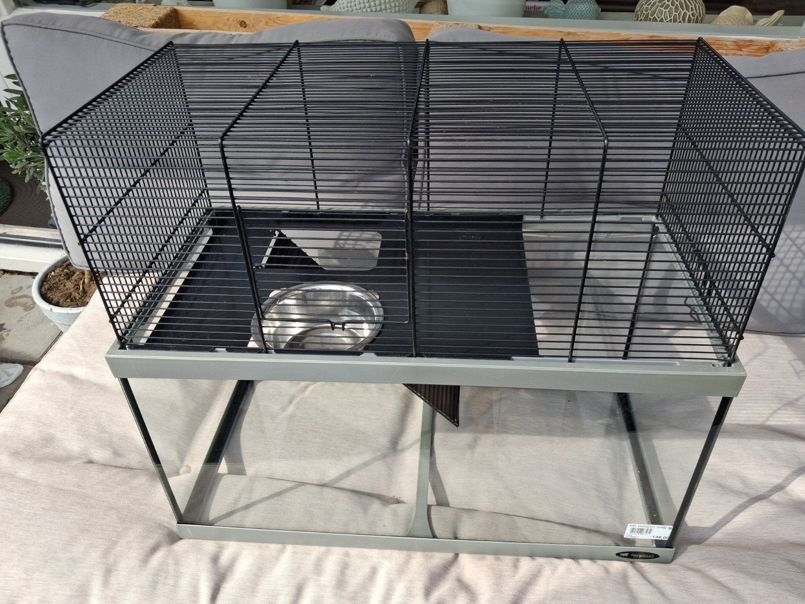 Knaagdierhok Gabry 60 Ferplast - Hamster, Muizen,Gerbil hok., Kooi, Gebruikt, Minder dan 75 cm, Muis