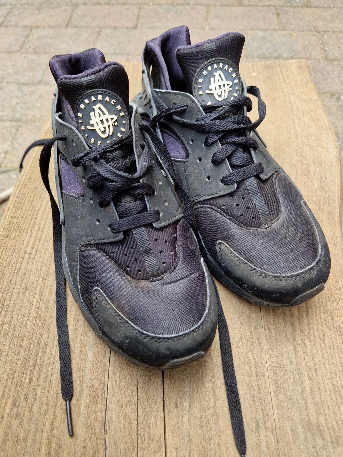 Nike Air Huarache - Zwart, Zwart, Nike, Ophalen of Verzenden, Sneakers of Gympen