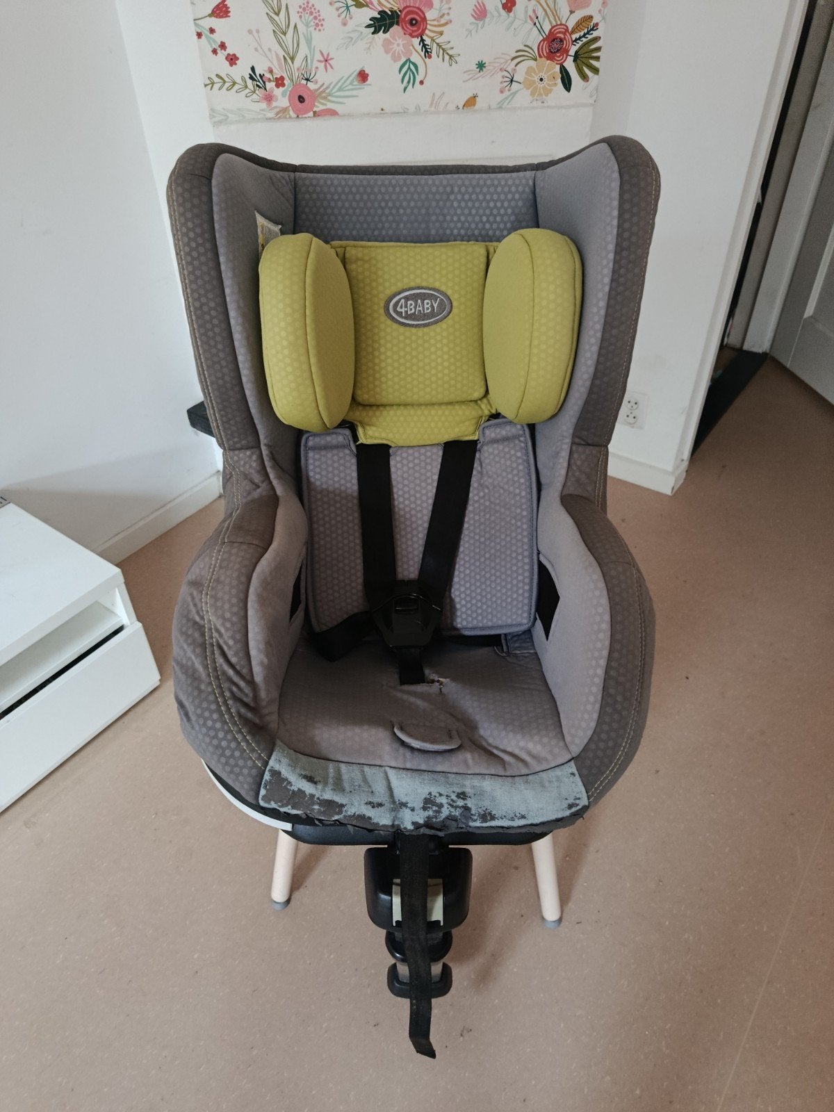 4Baby autostoel met Isofix - Gebruikt, Overige merken, Gebruikt, Verstelbare rugleuning, Ophalen of Verzenden