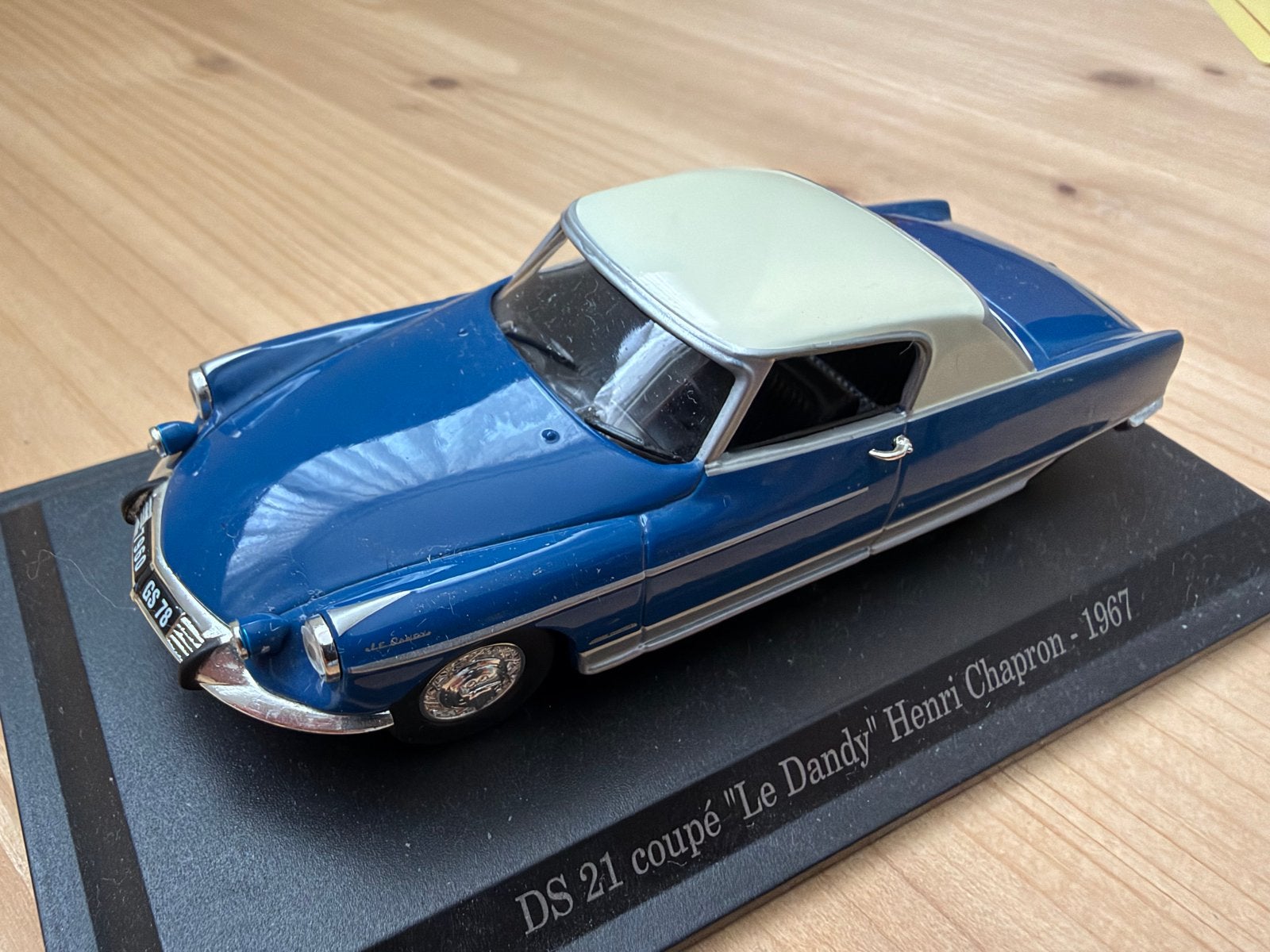 Atlas 1:43 Citroën DS 21 Le Dandy, Hobby en Vrije tijd, Ophalen of Verzenden, Zo goed als nieuw, Auto, Overige merken