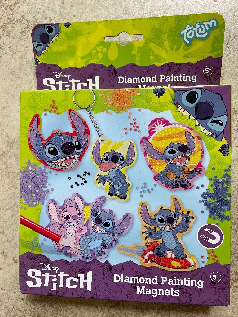 "Stitch"  'Diamond Painting'  Magnets/Magneten Nieuw, Ophalen of Verzenden, Nieuw, Knutselwerk