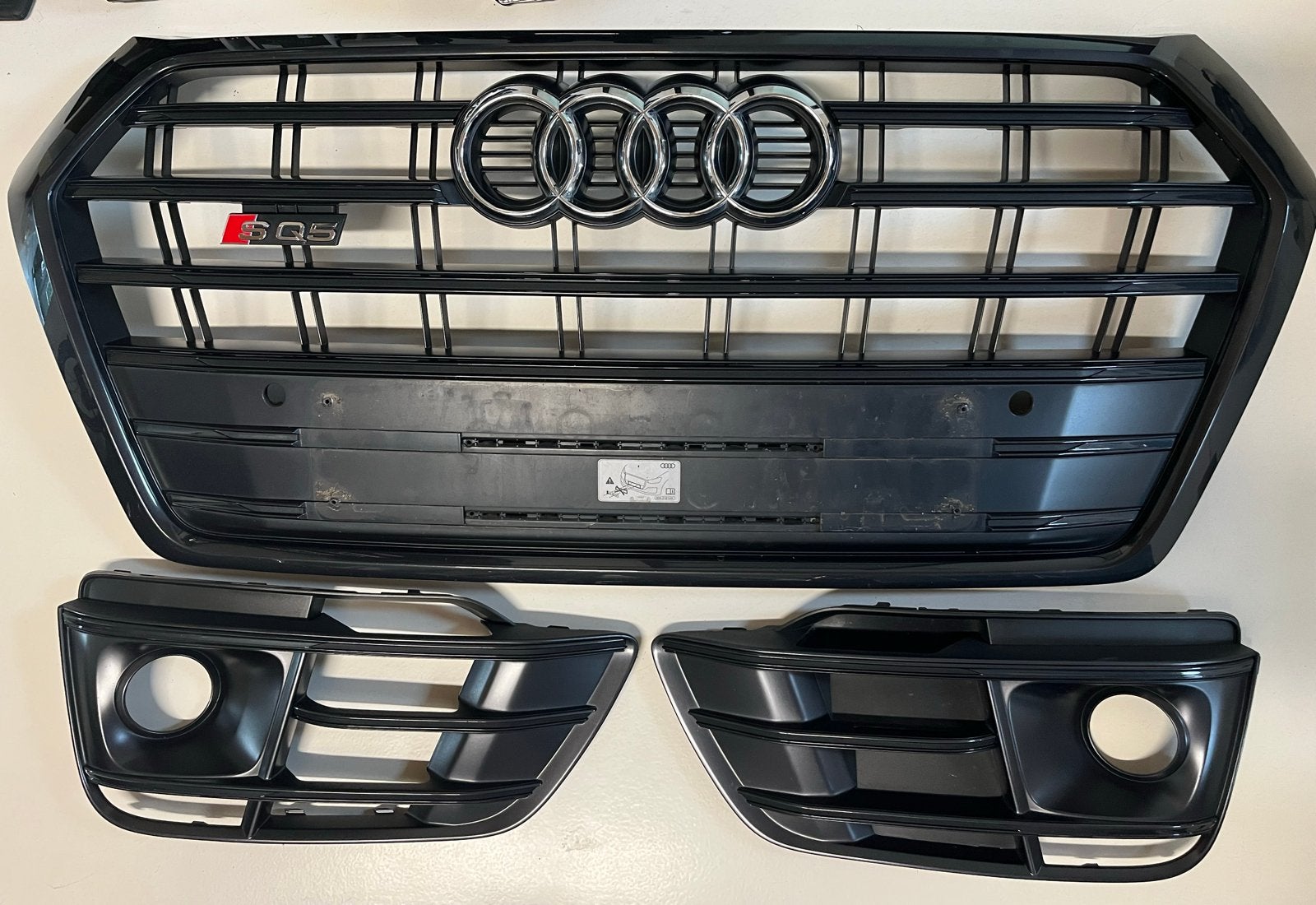 Audi SQ5 Q5 FY S line Bumper Grille Set 2017 -, Auto-onderdelen, Ophalen, Gebruikt, Voor, Audi