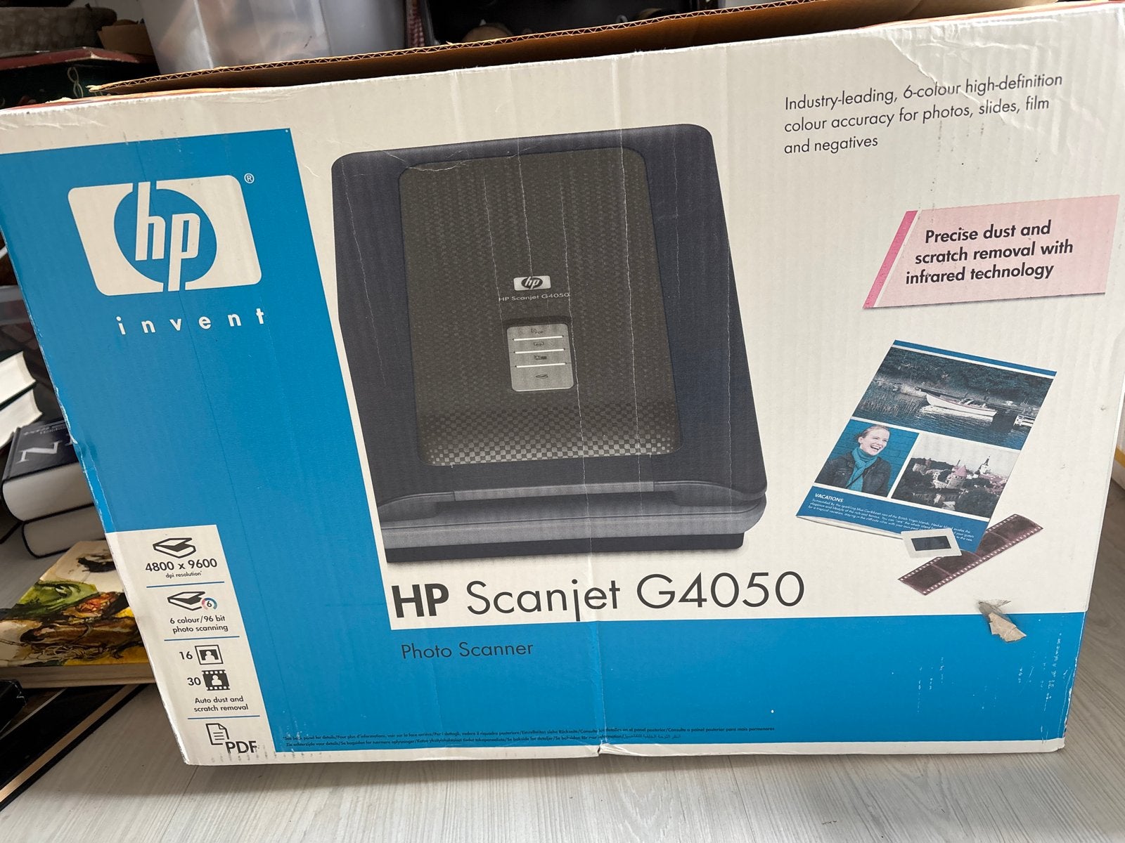 HP Scanjet G4050 Fotoscanner - Hoge Resolutie, Ophalen of Verzenden, Gebruikt, Fotoscanner, Windows